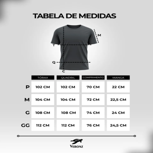 Kit 5 Camisetas Básicas Masculina Dry Fit Lisa Tradicional