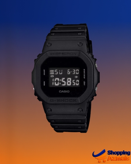 Relógio Casio Masculino G-shock Digital Preto Dw-5600bb-1dr Preto Preto Preto