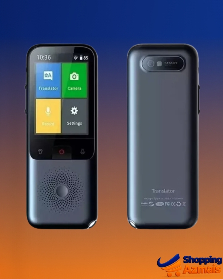 Tradutor 138 Idiomas Instantaneo Rápido Sem Internet T11 Cor Cor Prateado