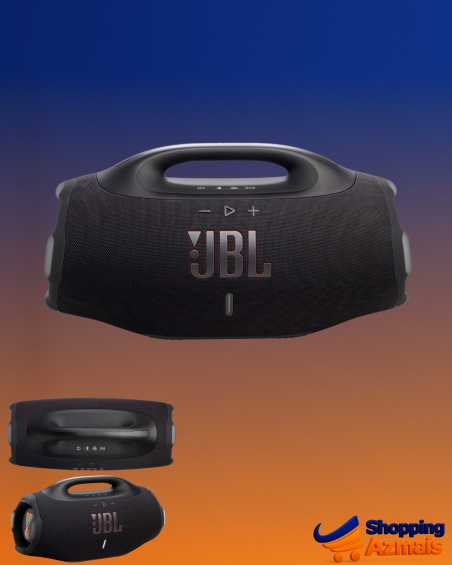 Caixa de Som Bluetooth À Prova D'água Boombox 4 JBL - PretaCaixa de Som Bluetooth À Prova D'água Boombox 4 JBL - Preta Caixa de Som Bluetooth À Prova D'água Boomb