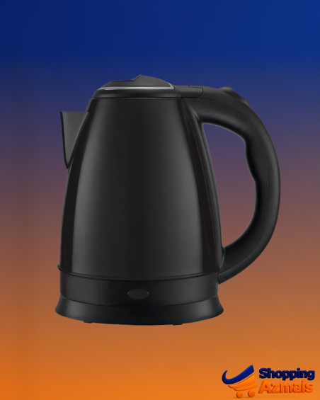 Chaleira Elétrica Jarra 1.8l Café Chá Inox Preto Matte