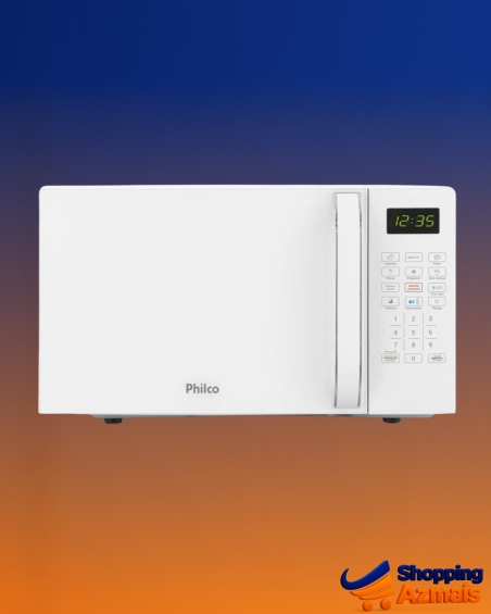 Micro-ondas Philco 20l Branco 1100w Pmo23b Limpa Fácil