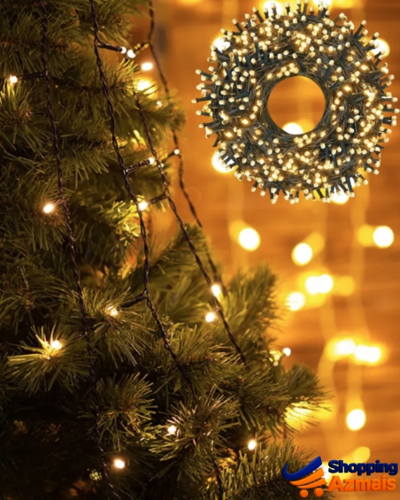 Cordão Pisca Pisca Lph 30m 300 Led P/ Árvore Natal Luz Decoração Cor Das Luzes Branco Quente