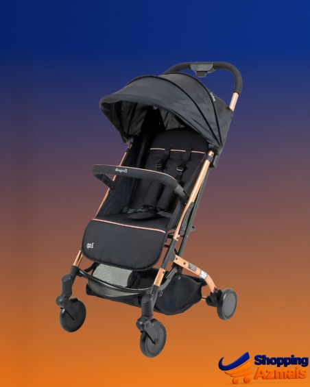 Carrinho De Bebê Zap Metal Cobre Burigotto Compacto Dobrável Cor Preto